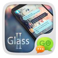 GO SMS PRO GLASS II THEME on 9Apps