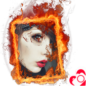 Fire Photo Frame icon