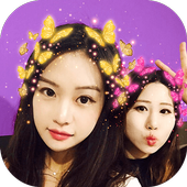 Butterfly Crown Camera icon