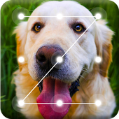 Golden Retriever Dog Ladrador Lock Screen أيقونة
