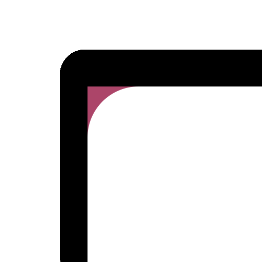 Rounded: Corners Curve icon