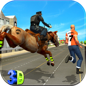 Police Horse Crime City Chase icon