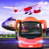 Euro Bus Simulator Game 2019 : Airport Driving 3D icon