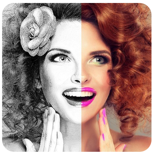 Pencil Sketch art  : photo editor Into Sketch icon