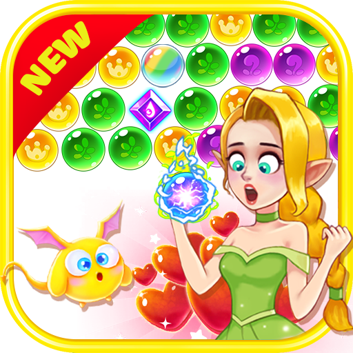 Fairy Bubble Shooter Magic أيقونة