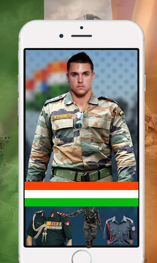 Indian commando suit editor-dress changer 2017 screenshot 2