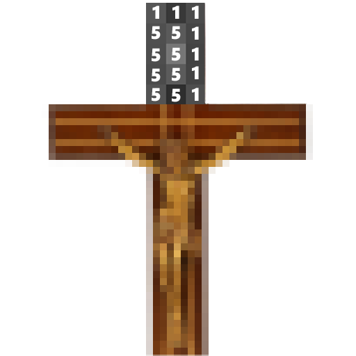 Jesus Cross Pixel Art | Color By Number 2019 icon