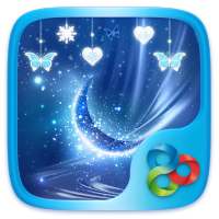 Blue Crystal Go Launcher Theme on 9Apps