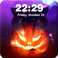 Halloween Cat Cute Black Pumpkin Night Wallpapers