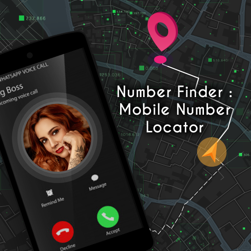 Number finder : mobile number locater icon