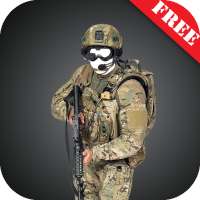 Modern soldier-US photomontage on 9Apps