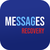 Recover deleted text messages android free app أيقونة