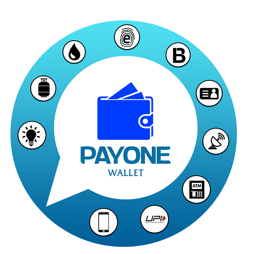 Pay One Wallet - Recharge, Bill, FasTag, UPI icon
