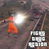 Grand Goku Fight Thug City Action