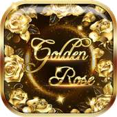 Golden rose diamond Keyboard on 9Apps