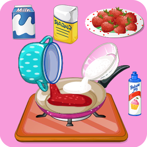 Strawberry cheese cake  : Games For Kids icon