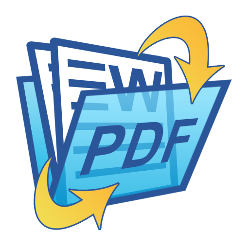 Word DOC to PDF icon