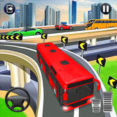 Crazy Coach Bus Simulator 2020 أيقونة