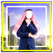 Arab Men HD Photo Suit Maker icon