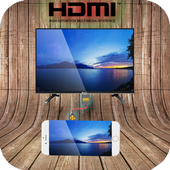 HDMI Phone Connect to TV icon