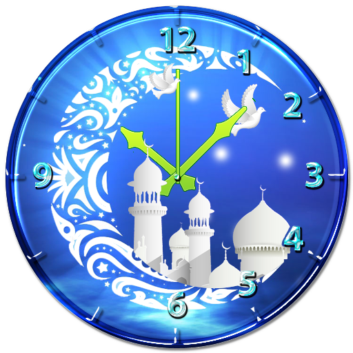 Ramadan Moon Clock icon