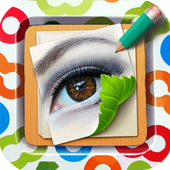 how to draw eyes icon