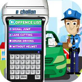 Traffic Police E Challan Learning Machine icon