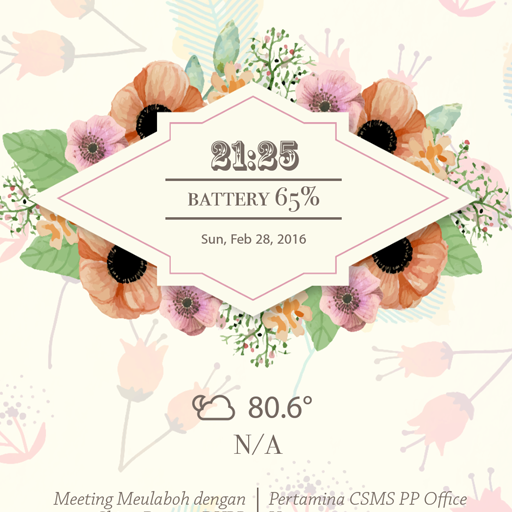 Floral Theme Total Launcher icon