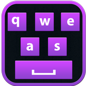 Purple Keyboard icon