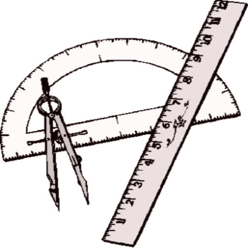 حساب الأشكال الهندسية أيقونة