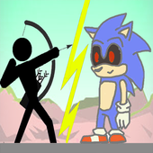 Stickman Archer vs Stickman Sonic icon