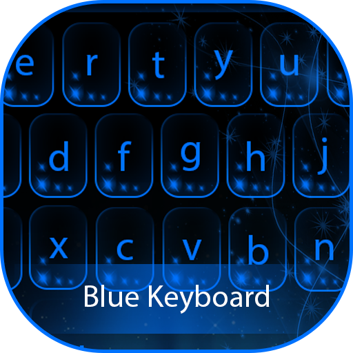 Blue Keyboard Theme icon