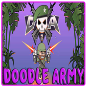 New Dodle Army 3 Mini Militia Hint icon