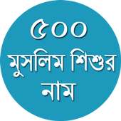 ৫০০বাচাই করা মুসলিম শিশুর নাম