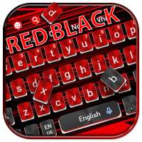 Classic Black Red Keyboard Theme on 9Apps