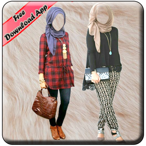 Hijab Fashion Photo Montage icon