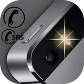 Flash Alerts on Call and SMS on 9Apps