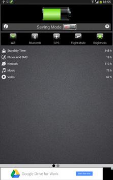 Battery Saver 3X for Android screenshot 1