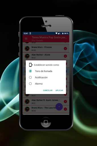 Tonos Pop Gratis para Llamada. screenshot 3