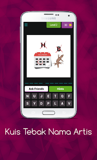 Tebak Gambar nama artis screenshot 2