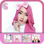 لطيف البدلة الحجاب موضة أيقونة