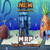 Map Bikini Bottom for PE icon
