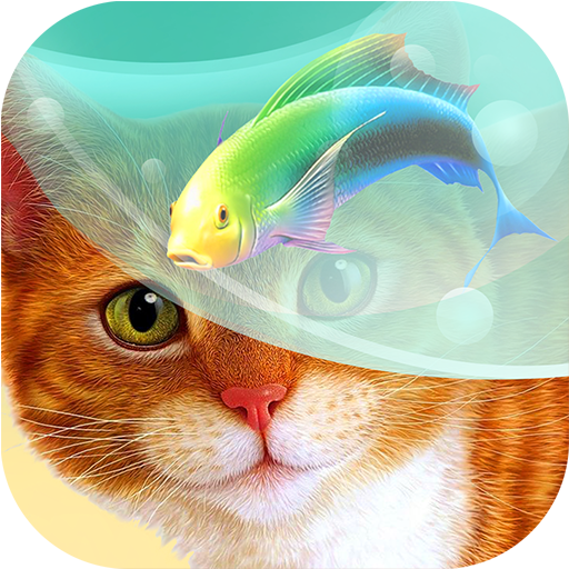 A game for the cat. Fishes icon