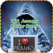 Hacking WA account Prank icon