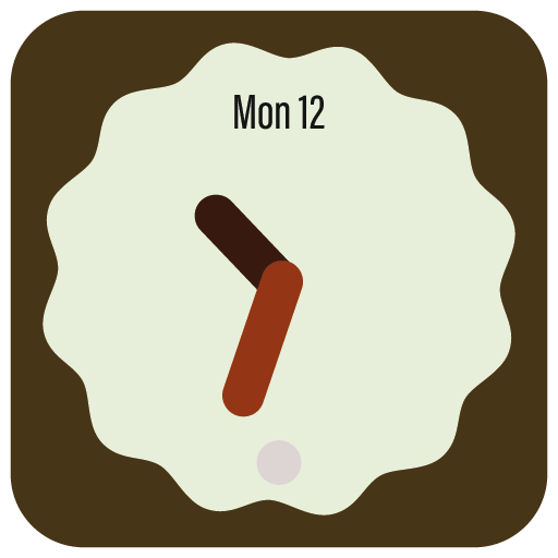 Android 12 &amp; iOS 14 Clock Widgets icon