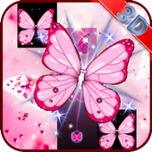 Piano Tiles Magic Pink Buterfly icon