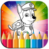 Paw Coloring Book icon