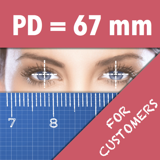 Pupil Distance Meter | Custom PD Meter Frame TryOn icon