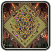 Top Maps coc TH10 icon