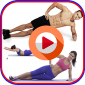 Exercise without equipment  Men &amp; women – Abs icon